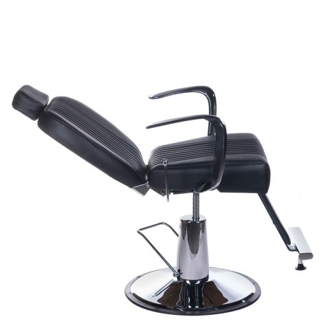 Fotel barberski OLAF BH-3273 Czarny