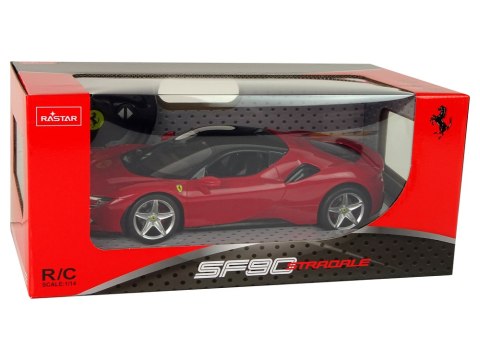 Auto R/C Ferrari SF90 1:14 Rastar Czerwone Rastar