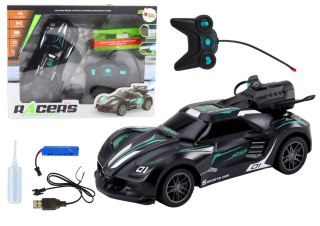 Auto Sportowe R/C Czarne Zdalnie Sterowane LEAN Toys