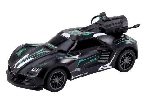 Auto Sportowe R/C Czarne Zdalnie Sterowane LEAN Toys