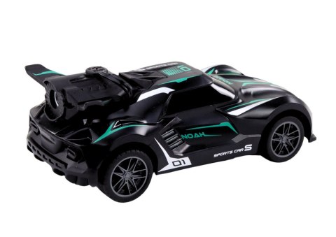 Auto Sportowe R/C Czarne Zdalnie Sterowane LEAN Toys