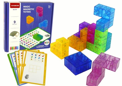 Magiczna Kostka Magnetyczna 9 Elementów LEAN Toys