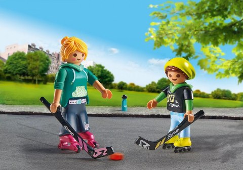 Figurki Duo Pack 70209 Hokej na rolkach Playmobil