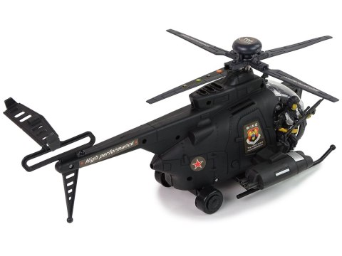 Helikopter Wojskowy Skrzydła Światła Na Baterie LEAN Toys