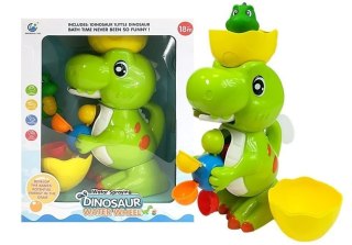 Kąpielowy Dinozaur Młynek Tryskający Wodą LEAN Toys