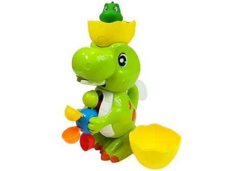 Kąpielowy Dinozaur Młynek Tryskający Wodą LEAN Toys