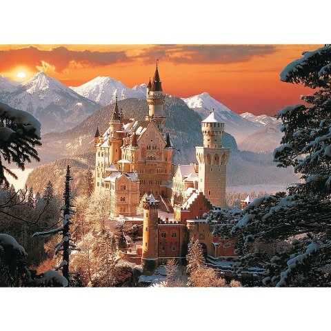 Puzzle 3000 elementów, Zamek Neuschwanstein Zimą Trefl