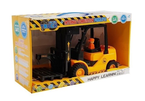 Wózek Widłowy na Baterie Pomarańczowy LEAN Toys