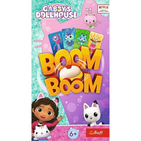 Gra Boom Boom Koci Domek Gabi (Gabbys Dollhouse) Trefl