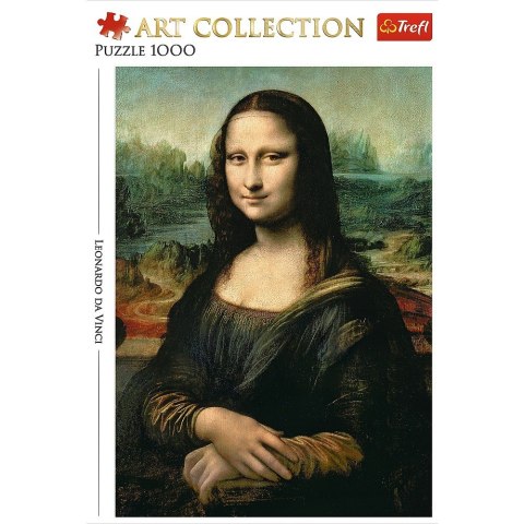 Puzzle 1000 elementów Art Collection Mona Lisa Trefl