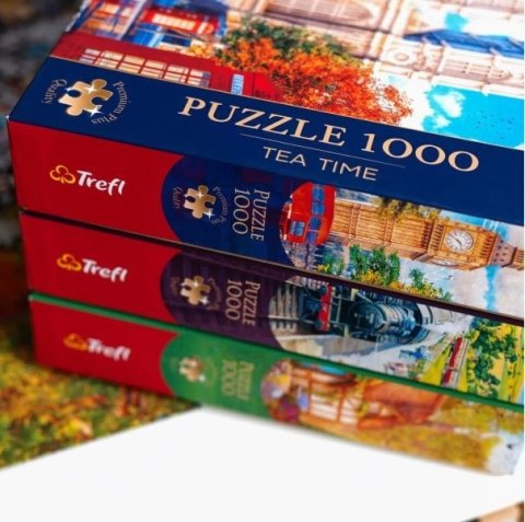 Puzzle 1000 elementów Premium Plus Quality Targ kwiatowy, Paryż Trefl