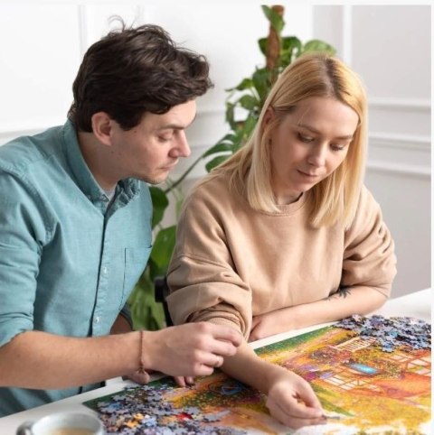 Puzzle 1000 elementów Premium Plus Quality Targ kwiatowy, Paryż Trefl