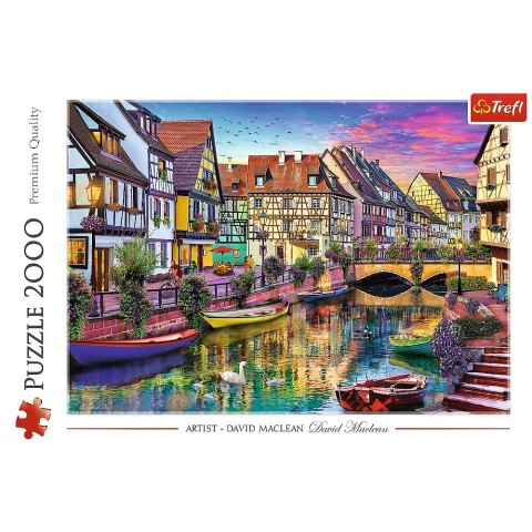 Puzzle 2000 elementów Colmar Francja Trefl