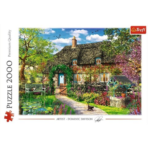 Puzzle 2000 elementów - Wiejska chatka Trefl