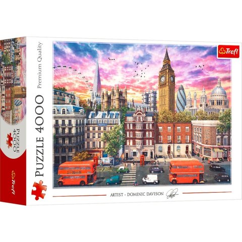 Puzzle 4000 elementów Spacer po Londynie Trefl