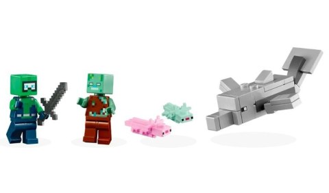 Klocki Minecraft 21247 Dom aksolotla LEGO