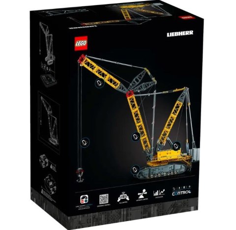 Klocki Technic 42146 Żuraw gąsienicowy Liebherr LR 13000 LEGO