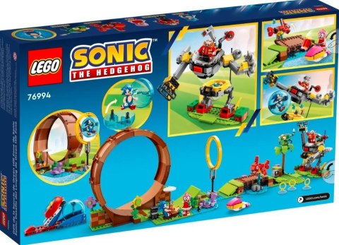 Klocki Sonic 76994 Wyzwanie z pętlą w Green Hill LEGO