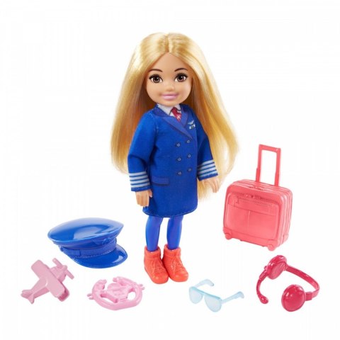 Lalka Barbie Chelsea Kariera Lalka Pilotka Mattel