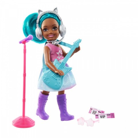 Lalka Barbie Chelsea Kariera Piosenkarka Mattel