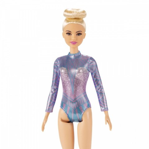 Lalka Barbie Kariera Gimnastyczka blondynka Mattel