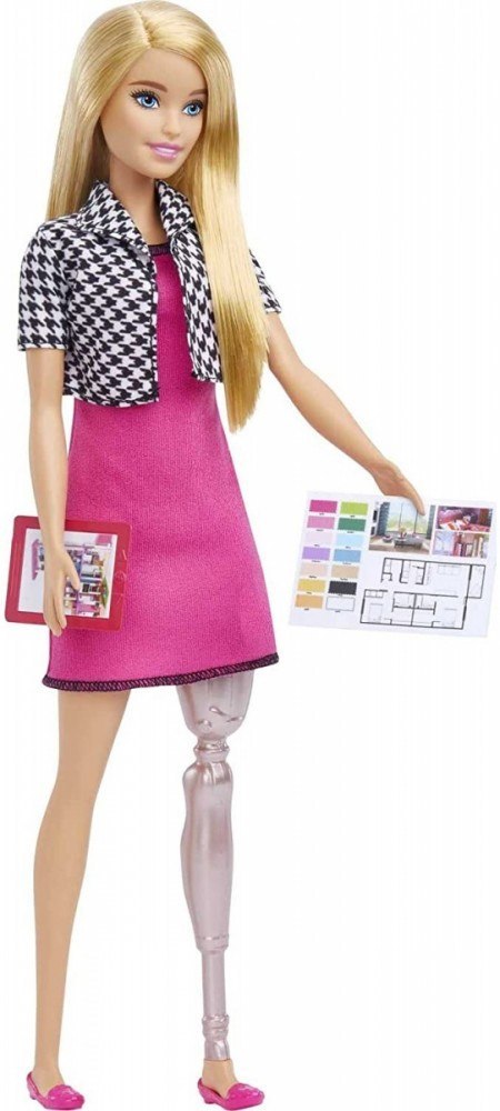 Lalka Barbie Kariera Projektantka wnętrz HCN12 Mattel