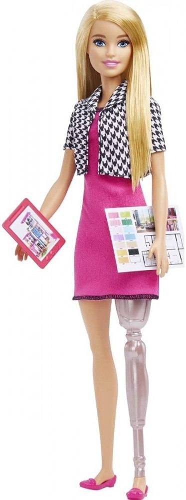 Lalka Barbie Kariera Projektantka wnętrz HCN12 Mattel