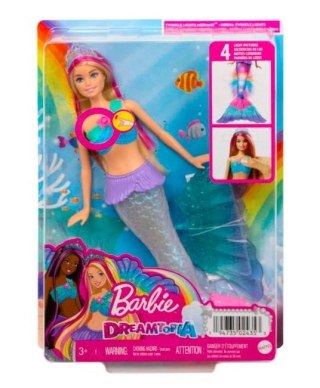 Lalka Barbie Malibu Syrenka Migoczące światełka Mattel