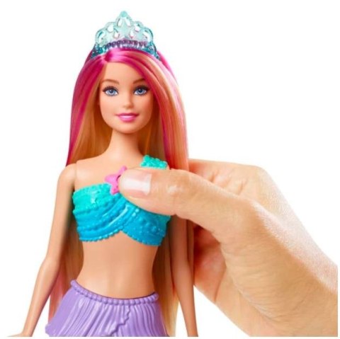 Lalka Barbie Malibu Syrenka Migoczące światełka Mattel