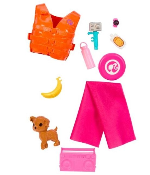 Barbie Lalka z deską surfingową Mattel