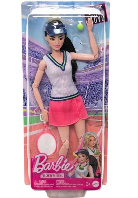 Lalka Barbie Kariera Tenisistka Mattel