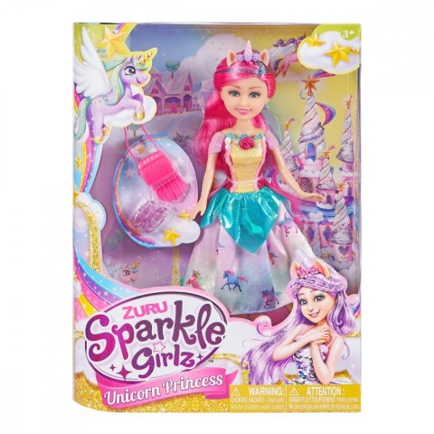 Lalka Jednorożec Księżniczka 10.5 cala ZURU Sparkle Girlz