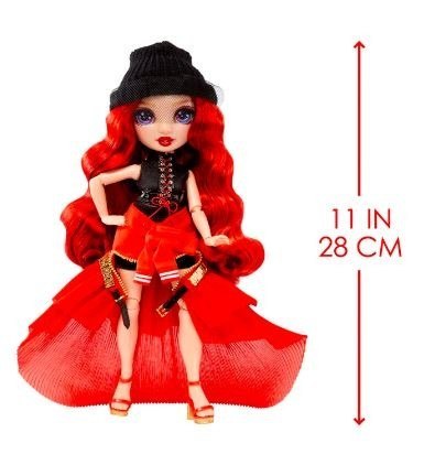 Lalka Rainbow High Fantastic Fashion Doll- RED - Ruby Anderson MGA