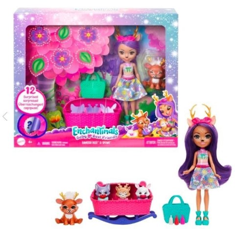 Zestaw z niespodziankami, Danessa Deer Enchantimals Mattel