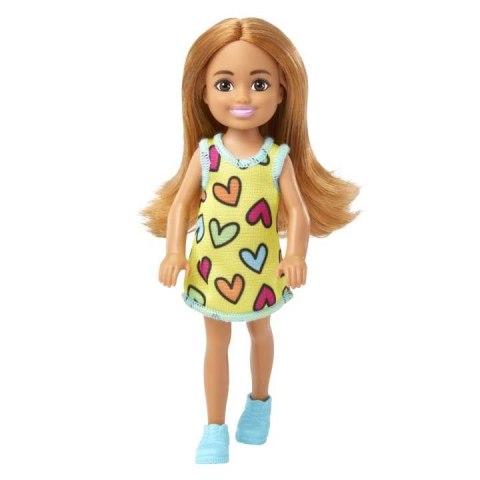 Lalka Barbie Chelsea Sukienka w serca Mattel