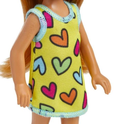 Lalka Barbie Chelsea Sukienka w serca Mattel