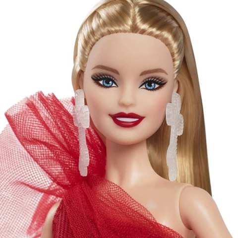 Lalka Barbie kolekcjonerska świąteczna Mattel