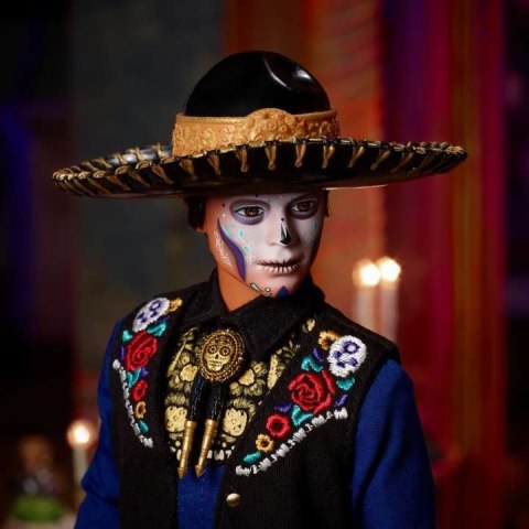 Lalka kolekcjonerska Barbie Signature Ken Dia De Muertos 2022 Mattel