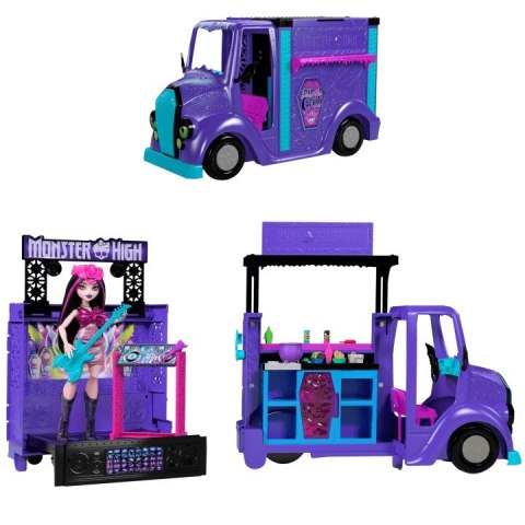 Zestaw z lalką Monster High Koncertowy Food Truck Draculaura Mattel