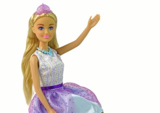 Lalka Anlily Princess Księżniczka Fiolet Królowa LEAN Toys