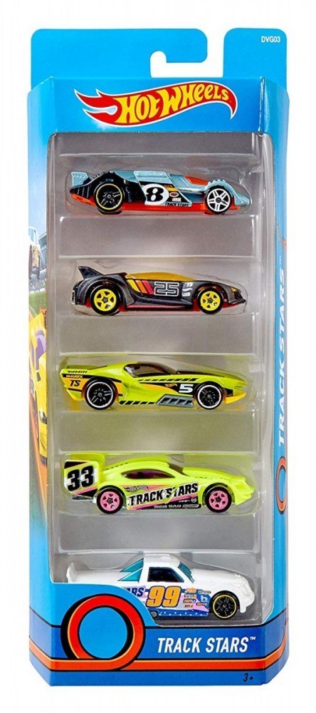 Samochodziki 5 sztuk Hot Wheels