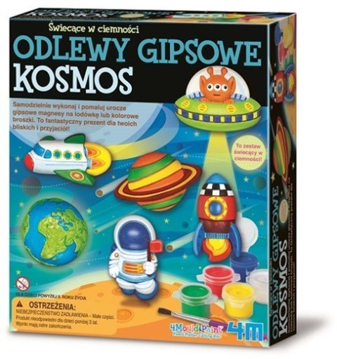 Zestaw kreatywny Odlewy Gipsowe - Kosmos 4m