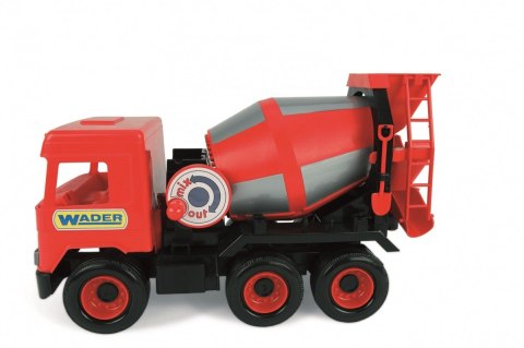 Betoniarka czerwona 38 cm Middle Truck w kartonie Wader