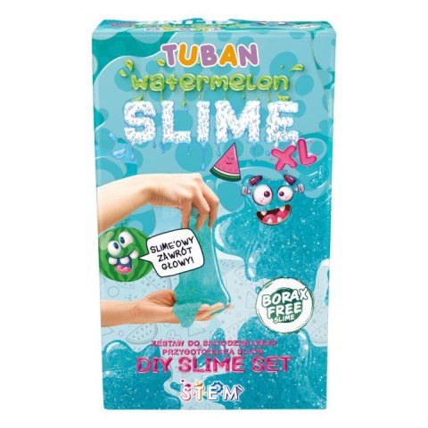 Masa plastyczna Zestaw super slime - Arbuz XL TUBAN