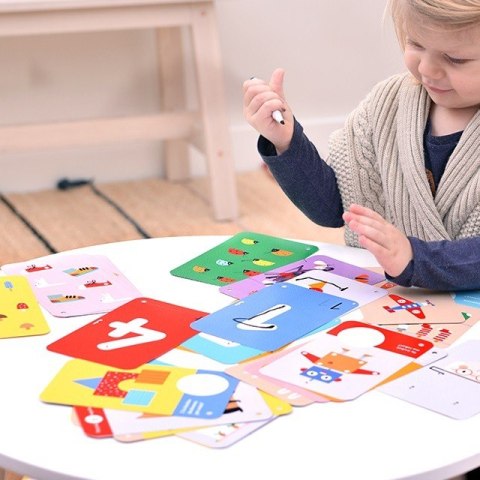 Zestaw edukacyjny Poznaję cyfry Zabawy edukacyjne z pisakiem zmazywakiem CzuCzu