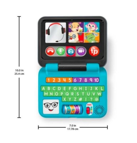 Edukacyjny Laptop Malucha -Porozmawiajmy Fisher Price