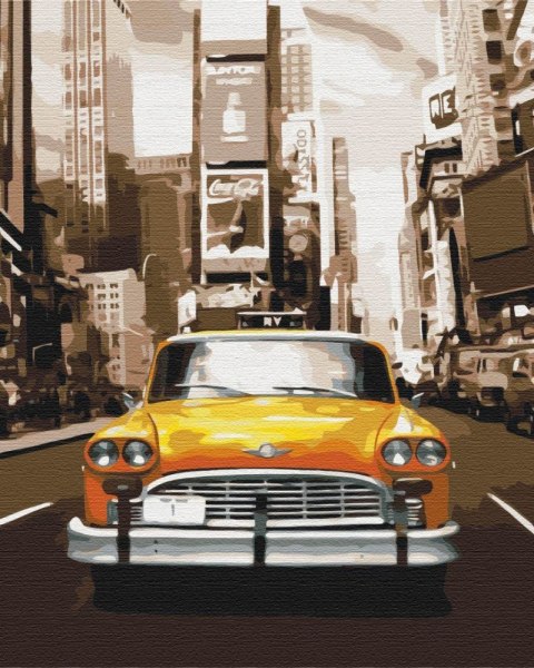 Obraz Paint it! Malowanie po numerach. New York taxi Symag