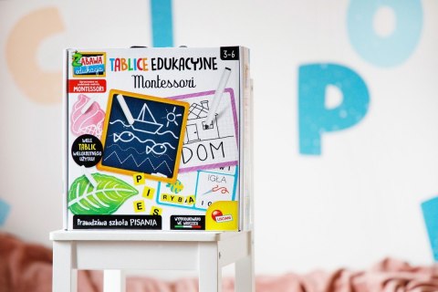 Tablice edukacyjne Montessori Lisciani