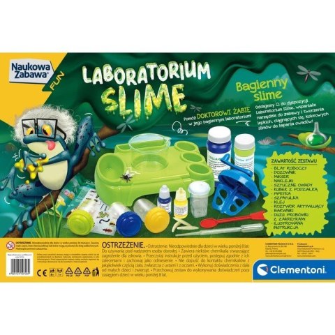 Zestaw edukacyjny Laboratorium Slime Clementoni