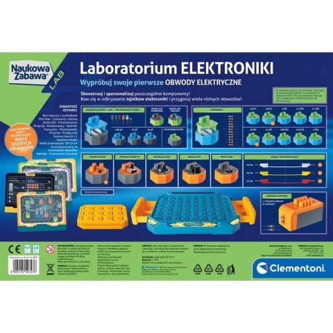 Zestaw edukacyjny Laboratorium elektroniki Clementoni